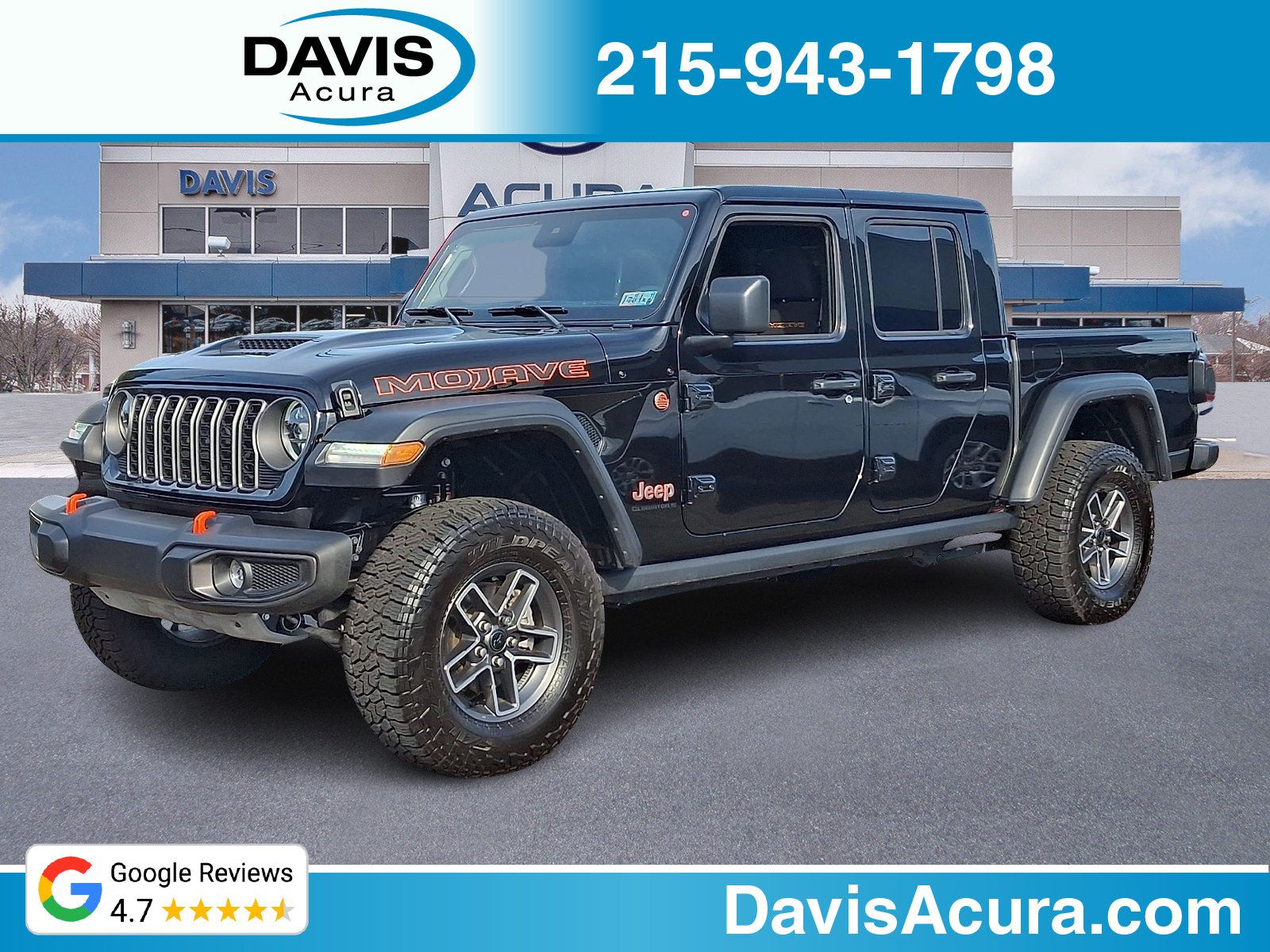 Used 2025 Jeep Gladiator Mojave w/ Safety Group AWD/4WD image 1