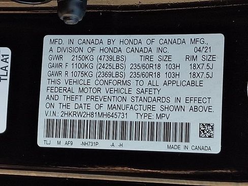 Used 2021 Honda CR-V EX-L image 28