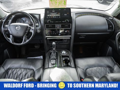 Used 2021 Nissan Armada Platinum w/ Captain's Chairs Package image 24
