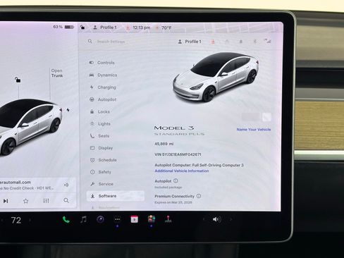 Used 2021 Tesla Model 3 Standard Range Plus image 3