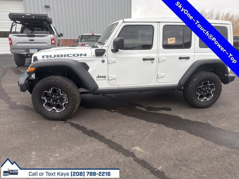 Used 2023 Jeep Wrangler Unlimited Rubicon 4xe w/ Safety Group image 5