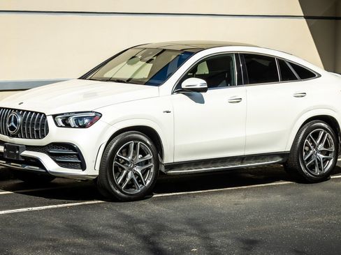 Used 2021 Mercedes-Benz GLE 53 AMG 4MATIC Coupe w/ Acoustic Comfort Package image 4