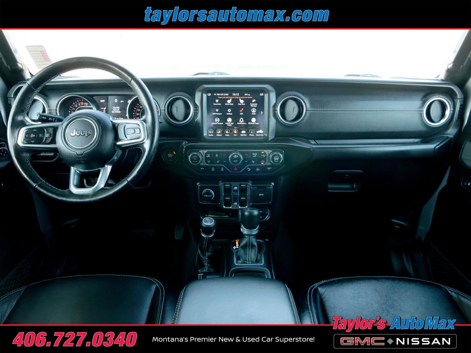 Used 2020 Jeep Gladiator Overland w/ Uconnect 4C Nav & Sound Group AWD/4WD image 9