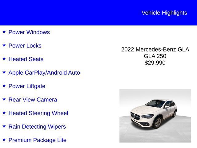 Used 2022 Mercedes-Benz GLA 250 4MATIC image 2
