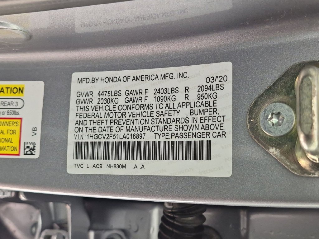 Used 2020 Honda Accord EX-L image 39