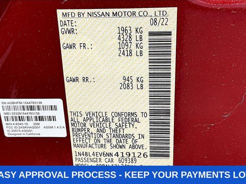Used 2022 Nissan Altima 2.5 SL FWD image 23