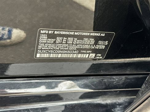 Used 2022 BMW X6 xDrive40i w/ Executive Package image 34