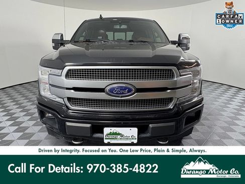 Used 2018 Ford F150 Platinum w/ Equipment Group 701A Luxury AWD/4WD image 3