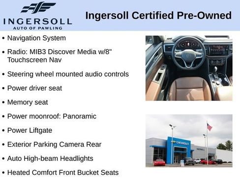 Used 2023 Volkswagen Atlas SEL R-Line AWD/4WD image 10