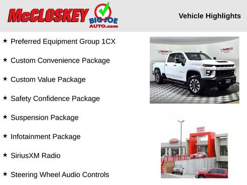 Used 2022 Chevrolet Silverado 2500 Custom w/ Custom Value Package image 2