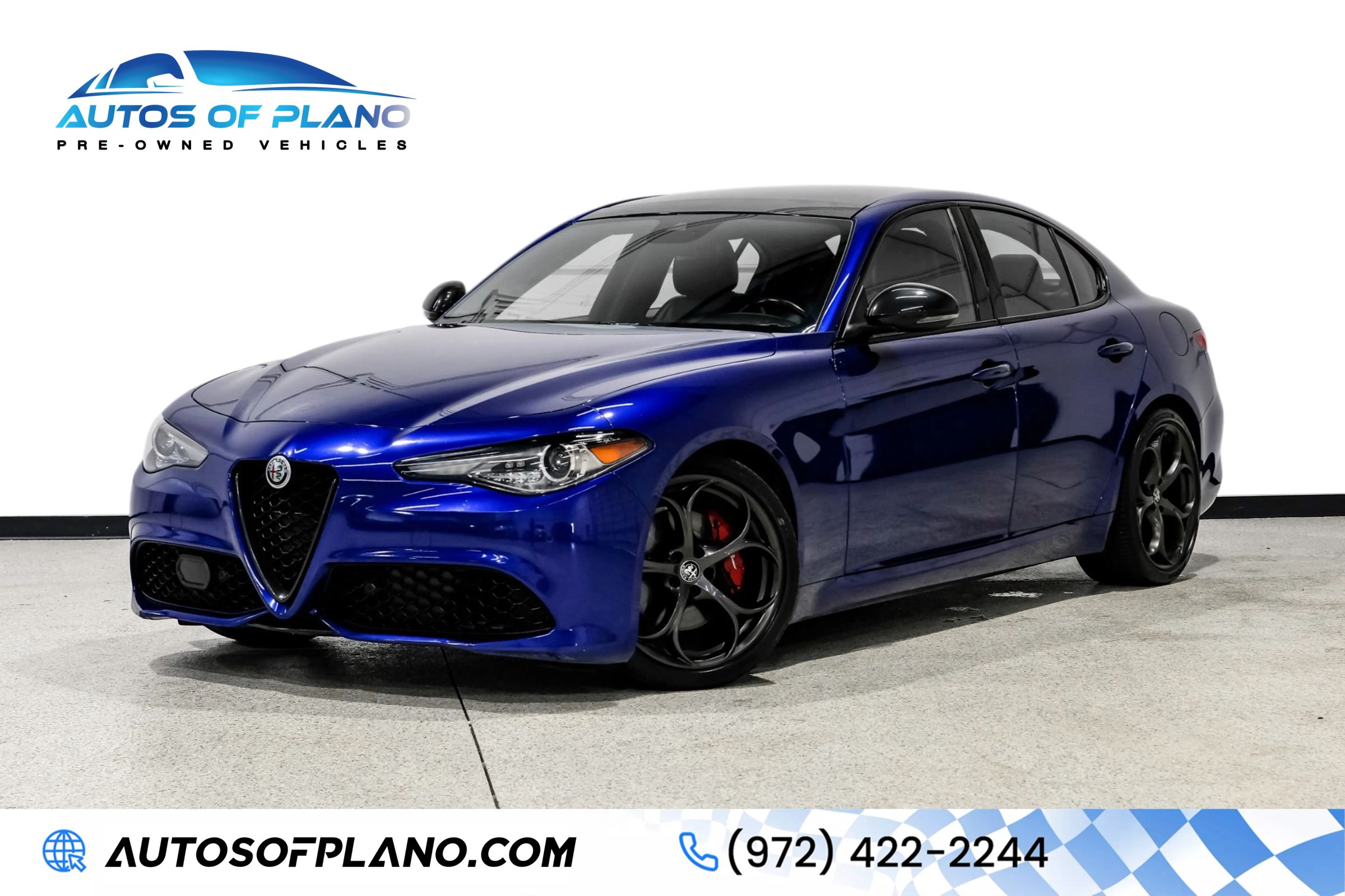 Used 2020 Alfa Romeo Giulia Ti Sport w/ Quick Order Package 22U Sport RWD image 1