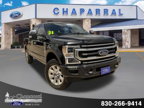 Used 2021 Ford F250 Platinum w/ FX4 Off-Road Package AWD/4WD image 25