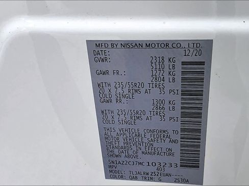 Certified 2021 Nissan Murano SL image 32