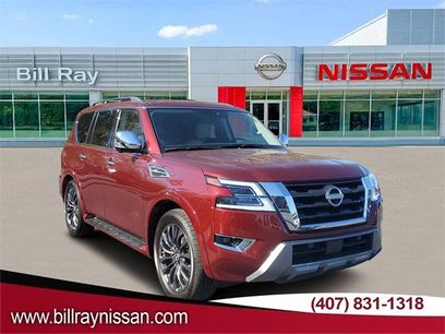 Used 2024 Nissan Armada Platinum w/ Captain's Chairs Package
