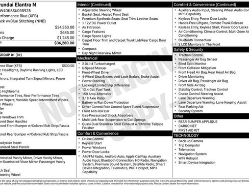 New 2025 Hyundai Elantra N image 3