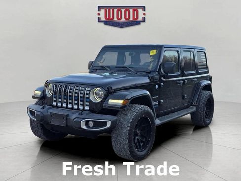 Used 2021 Jeep Wrangler Unlimited Sahara w/ Cold Weather Group image 3