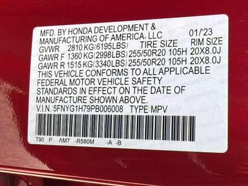 Used 2023 Honda Pilot Touring image 28
