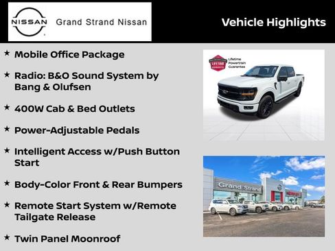 Used 2024 Ford F150 XLT w/ Equipment Group 303A High AWD/4WD image 8