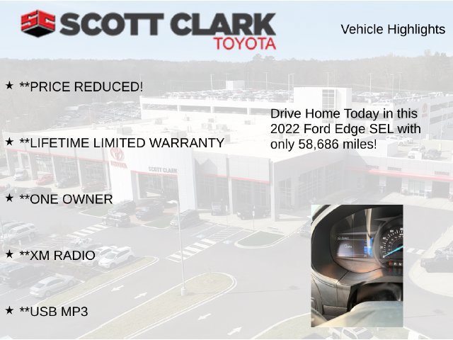 Used 2022 Ford Edge SEL w/ Sport Appearance Package AWD/4WD image 11