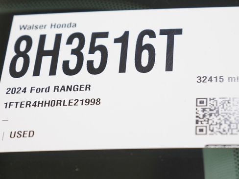 Used 2024 Ford Ranger XLT AWD/4WD image 29