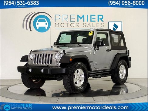 Used 2016 Jeep Wrangler Sport w/ Quick Order Package 24S image 1