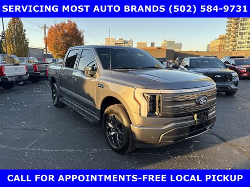 Certified 2024 Ford F150 Lightning Lariat w/ Max Trailer Tow Package image 3
