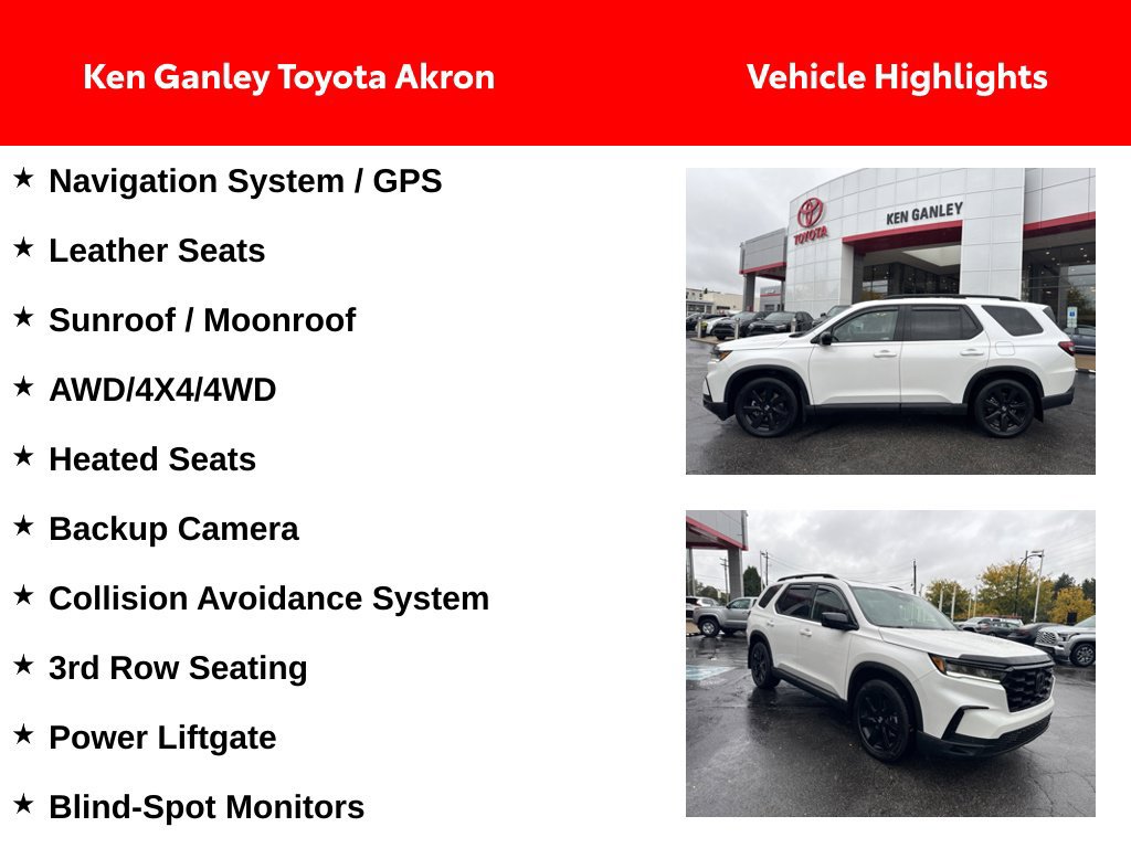 Used 2025 Honda Pilot Black Edition image 2