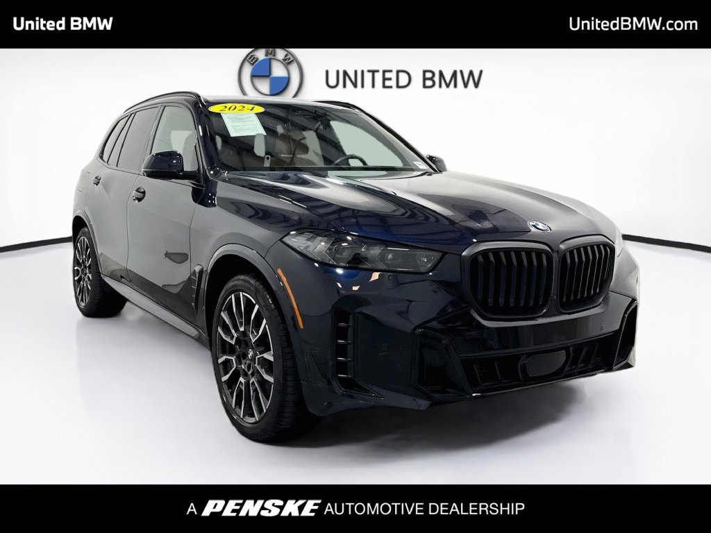 Certified 2024 BMW X5 xDrive40i w/ M Sport Package AWD/4WD image 3
