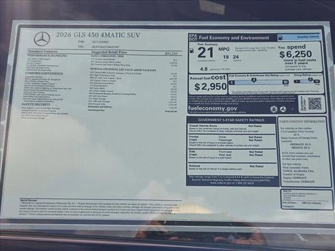 New 2026 Mercedes-Benz GLS 450 4MATIC image 15