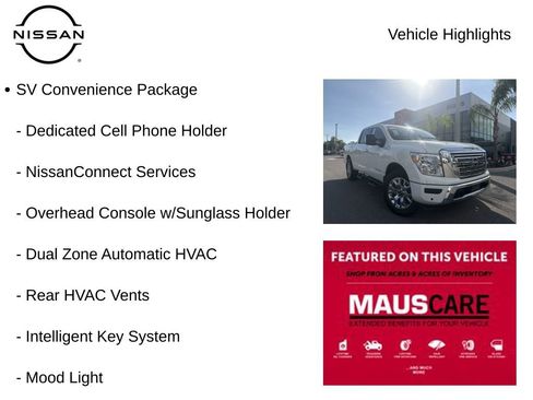 Certified 2024 Nissan Titan SV w/ SV Convenience Package image 8