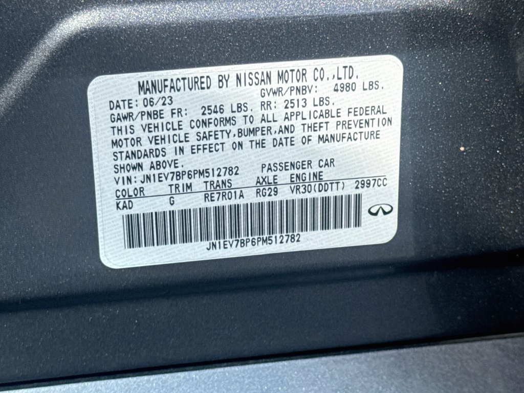 Used 2023 INFINITI Q50 Luxe w/ Cargo Package RWD image 35