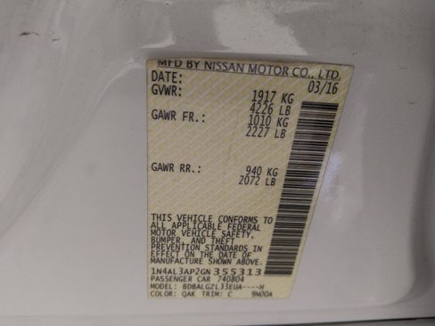 Used 2016 Nissan Altima 2.5 S w/ Power Driver Seat Package FWD image 33