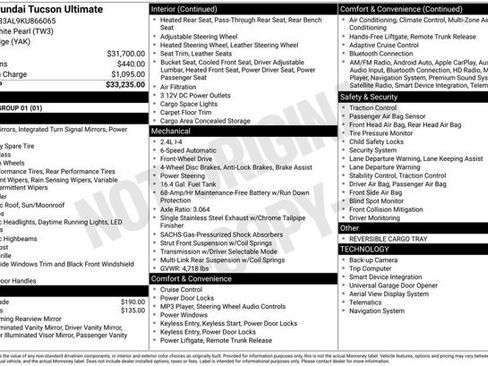 Used 2019 Hyundai Tucson Ultimate image 2