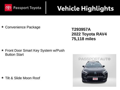Certified 2022 Toyota RAV4 XLE image 15