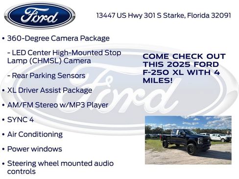 New 2025 Ford F250 XL w/ STX Appearance Package image 25
