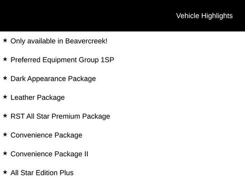 New 2026 Chevrolet Silverado 1500 RST w/ RST All Star Premium Package AWD/4WD image 3