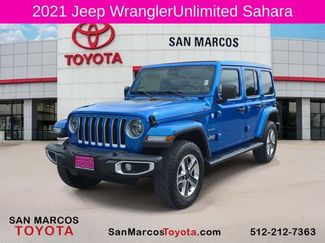 Used 2021 Jeep Wrangler Unlimited Sahara AWD/4WD video 1
