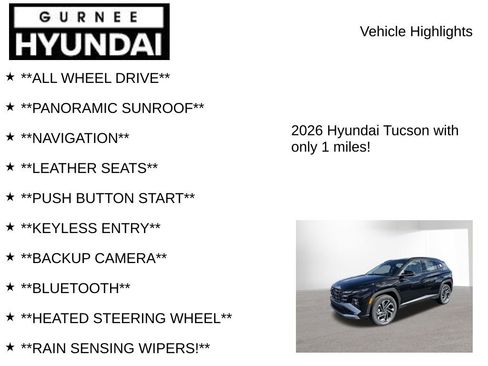 New 2026 Hyundai Tucson Limited image 7