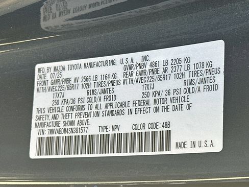 Used 2025 MAZDA CX-50 AWD 2.5 S w/ Premium Package image 12