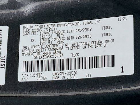 Used 2024 Toyota Tundra SR5 image 27