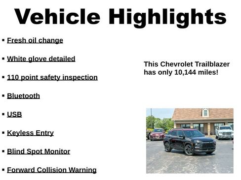 Used 2025 Chevrolet TrailBlazer RS w/ Convenience Package FWD image 38