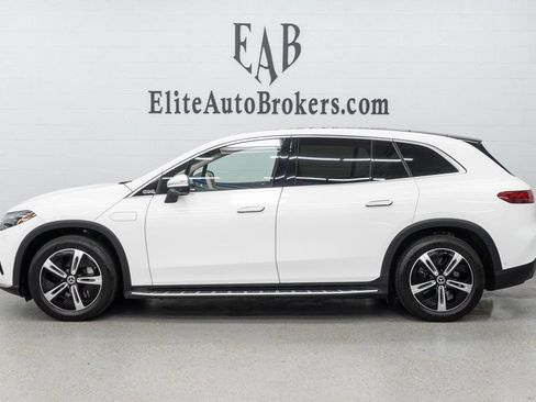 Used 2023 Mercedes-Benz EQS 450+ 4MATIC SUV w/ Acoustic Comfort Package image 2