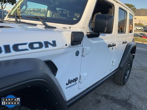 Used 2022 Jeep Wrangler Unlimited Rubicon 4xe w/ Cold Weather Group image 92