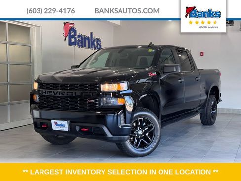 Used 2022 Chevrolet Silverado 1500 Custom Trail Boss w/ LPO, Dark Essentials Package AWD/4WD image 1