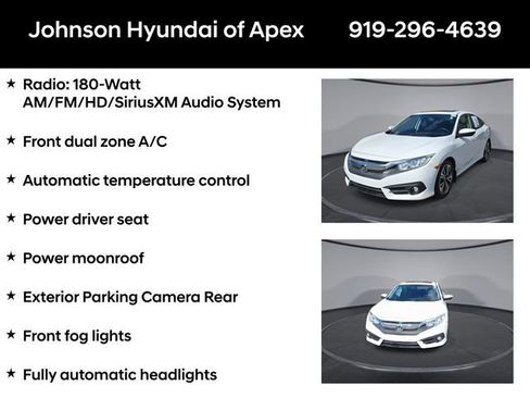 Used 2017 Honda Civic EX-L image 6