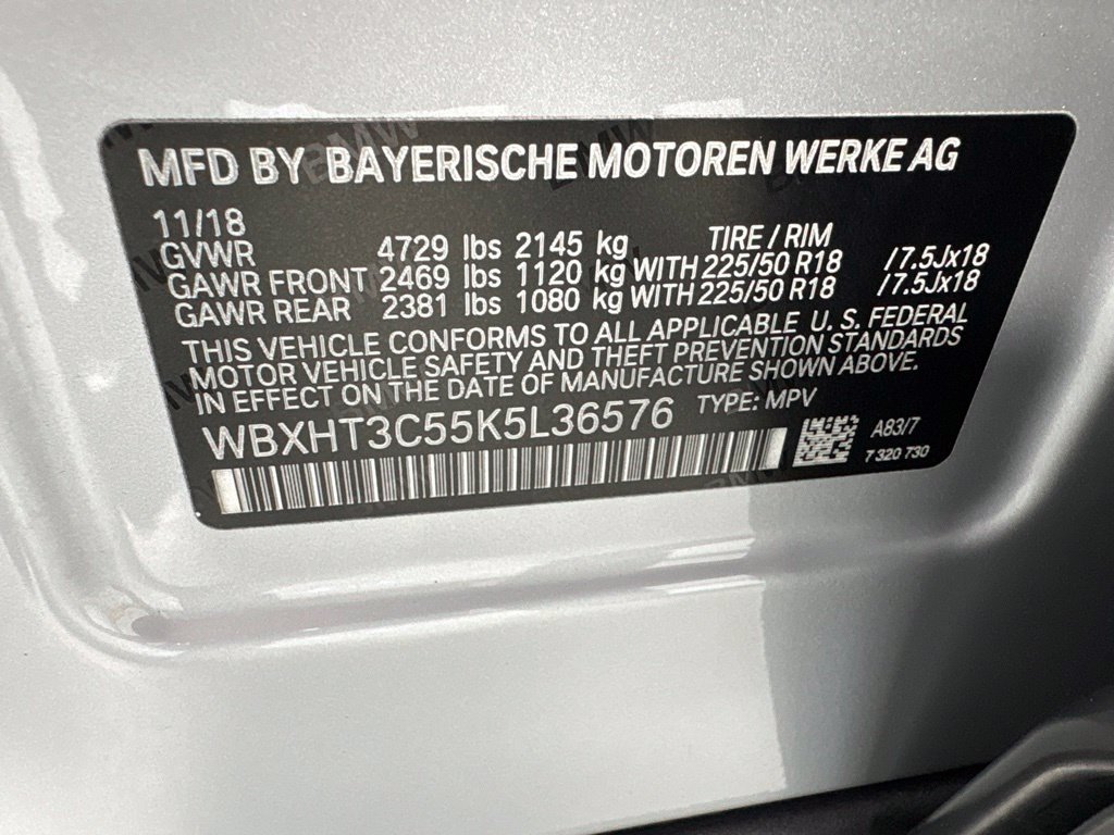 Used 2019 BMW X1 xDrive28i w/ Convenience Package AWD/4WD image 10
