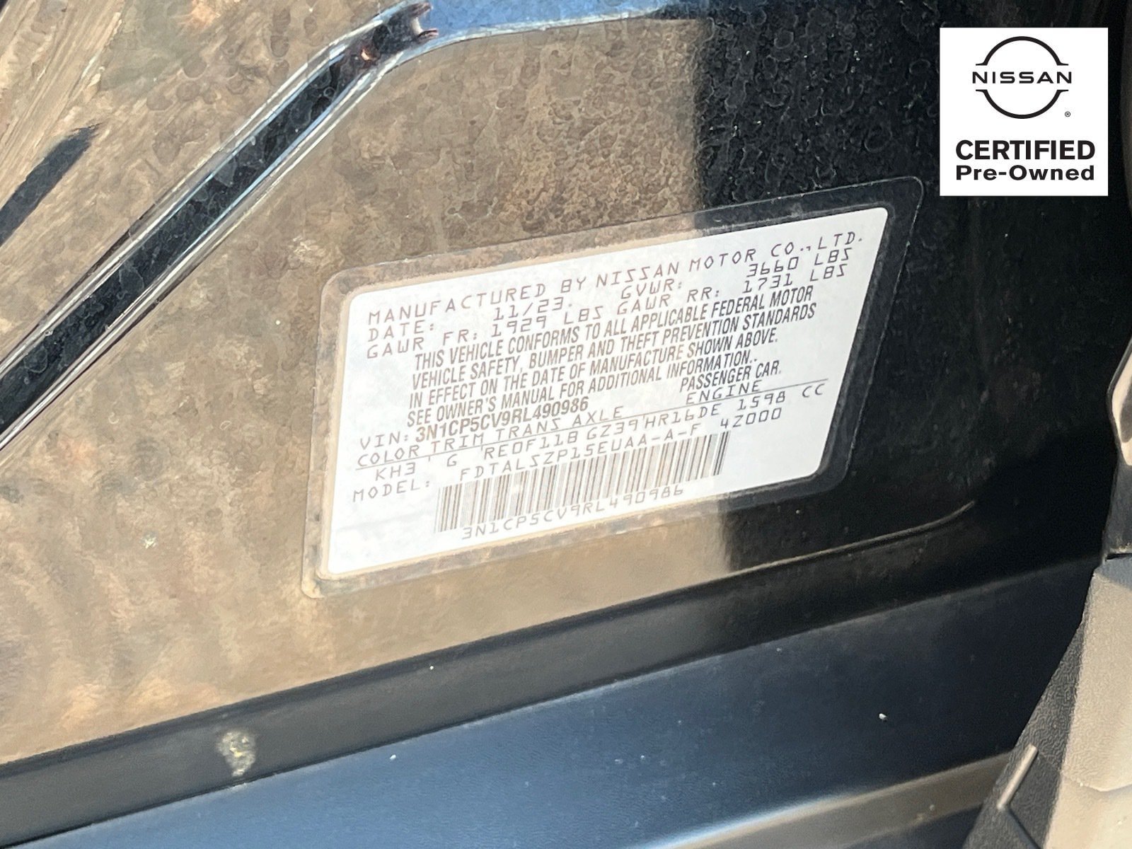Certified 2024 Nissan Kicks SV FWD image 30