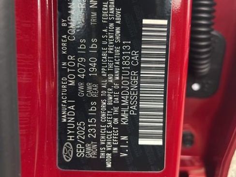 New 2026 Hyundai Elantra Blue w/ Cargo Package image 13