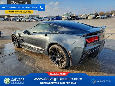 Used 2019 Chevrolet Corvette Grand Sport w/ Carbon Flash Badge Package image 3