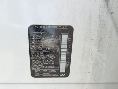 Used 2019 INFINITI QX50 Pure FWD image 29